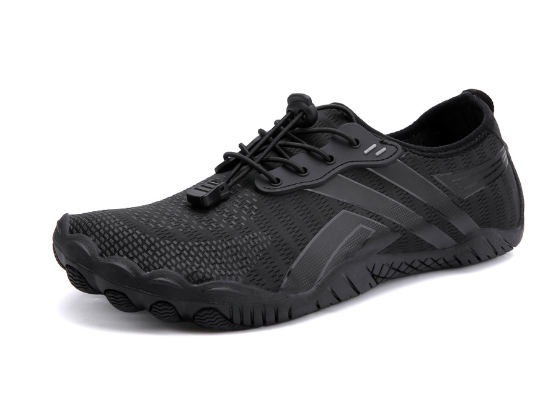 Emersyn | Rutschfeste Barfußschuhe | Damen & Herren Schwarz Decorique.de