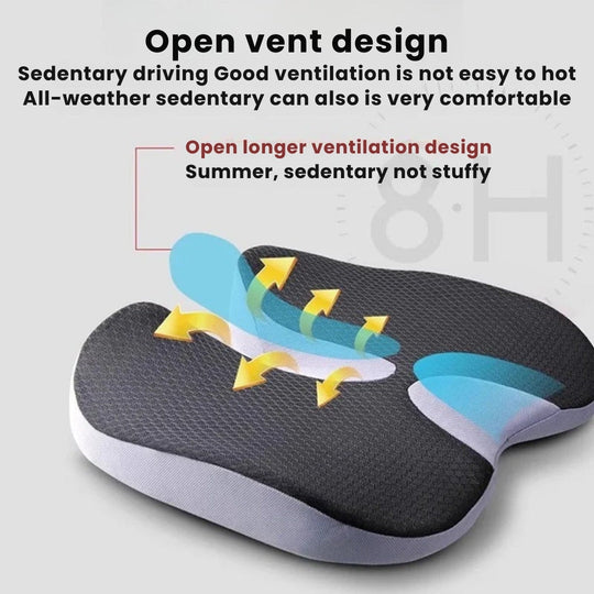 ErgoSit | Schmerzlinderndes Sitzkissen für langes Sitzen Decorique.de