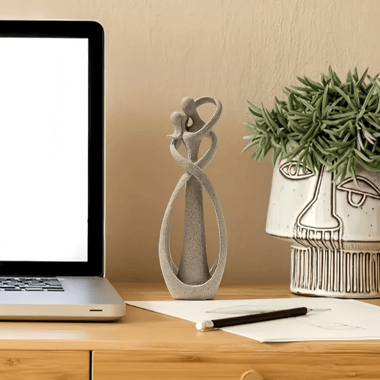 EternalAbstract | Abstrakte Skulptur zeitloser Liebe Decorique.de