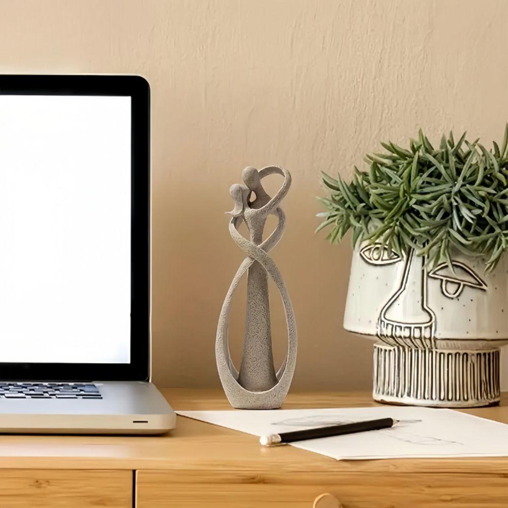 EternalAbstract | Abstrakte Skulptur zeitloser Liebe Decorique.de