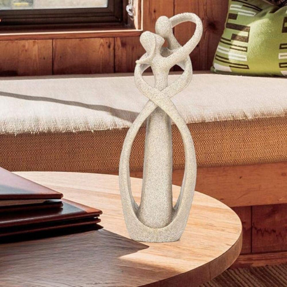 EternalAbstract | Abstrakte Skulptur zeitloser Liebe Decorique.de