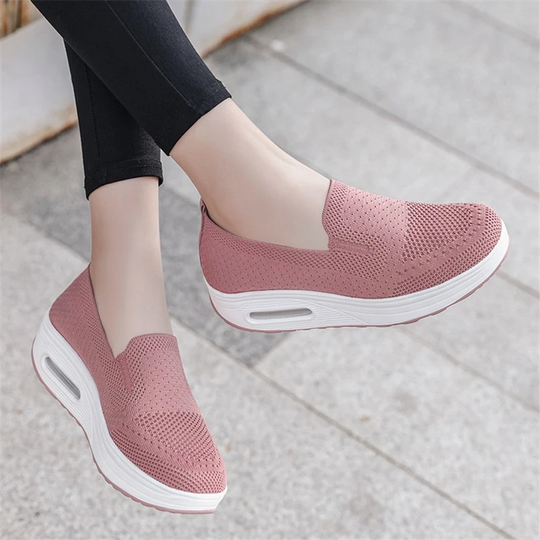 Eva | Orthopädische Turnschuhe für Frauen Rosa Decorique.de