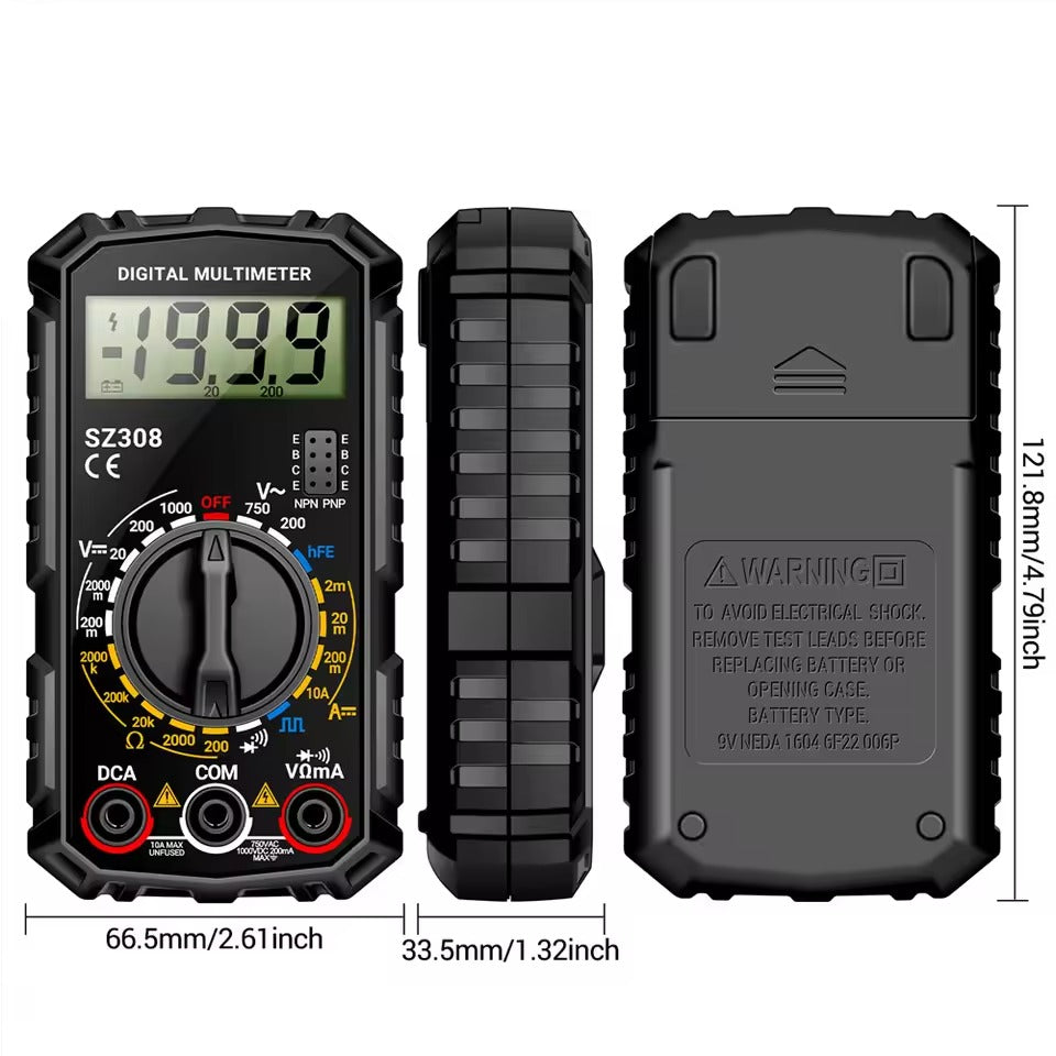 ExactVolt | Elektrisches Testkit mit digitalem Multimeter Decorique.de