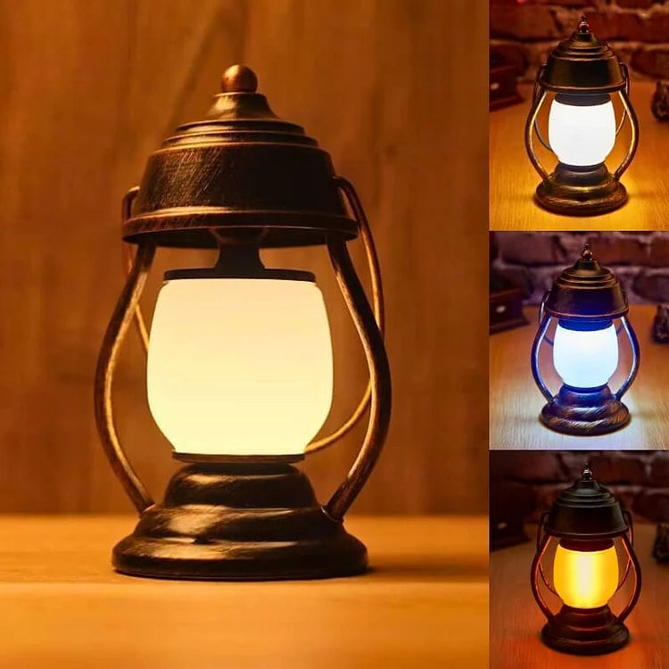 FlamaGlow | LED Campinglaterne – USB wiederaufladbar & einstellbare Helligkeit