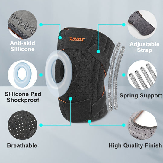 MoveFlex | Kniebandage – Stabilisierung mit dualen Metallschienen