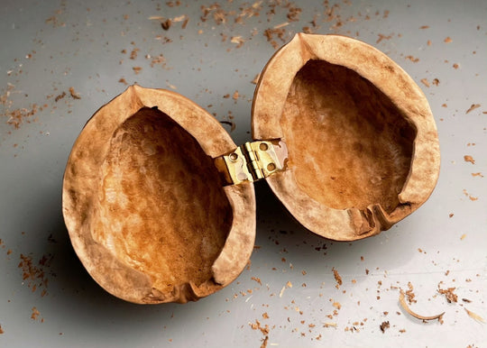 NutCottage | Handgemachtes Minihaus aus Walnussschale – Natürlich & Charmant