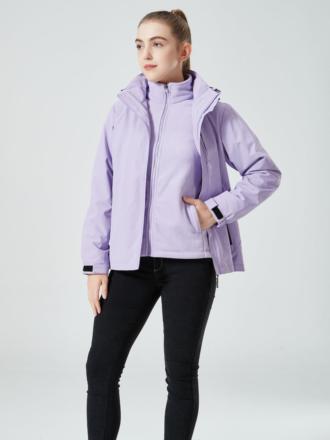 Darryl | 3-in-1 Damen-Winterjacke – Winddicht & Wasserabweisend