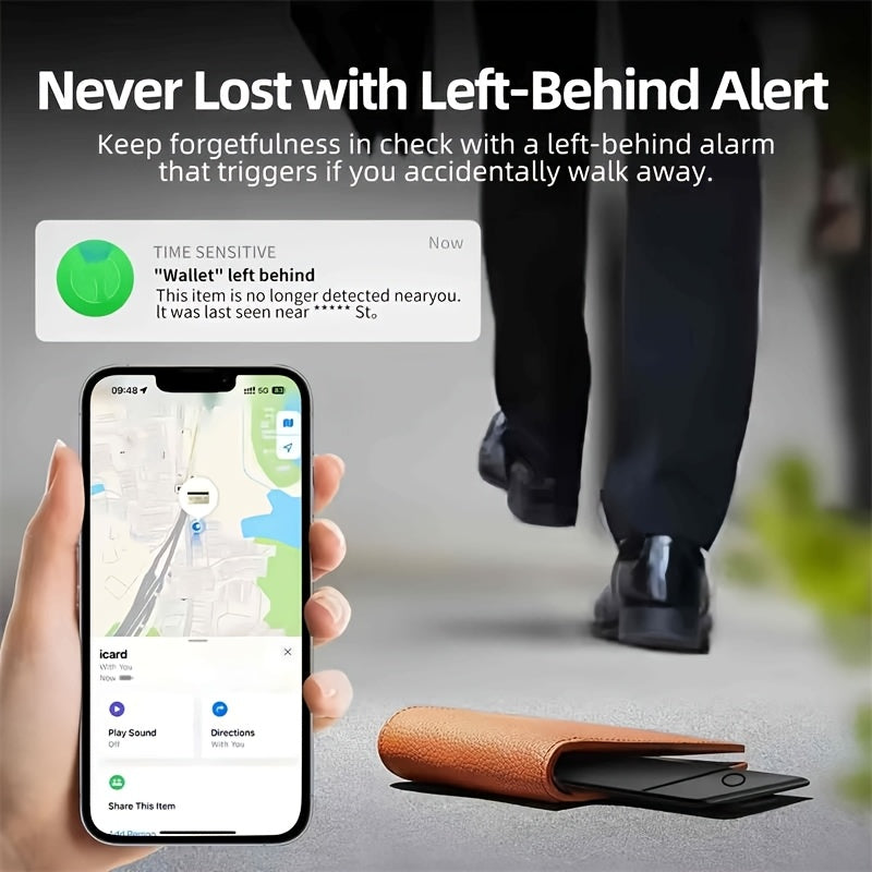SafeTrace | Karten-Tracker – Ultra-Slim & Wiederaufladbar