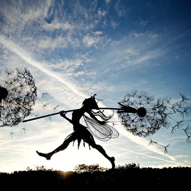 FairyBloom | Feenfigur – Feine Drahtdetails & Für den Außenbereich geeignet Decorique.de