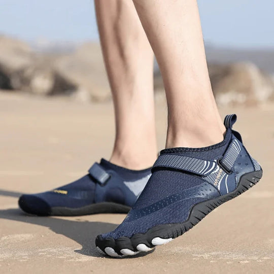 Faylen | Outdoor-Schuh – Natürliches Laufgefühl Blau Decorique.de