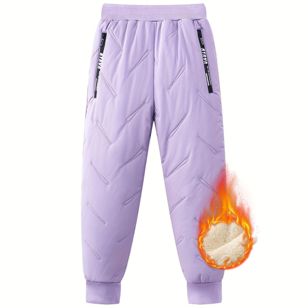 Felix | Kinder-Skihose – 3‑lagig & Winddicht Lila Decorique.de