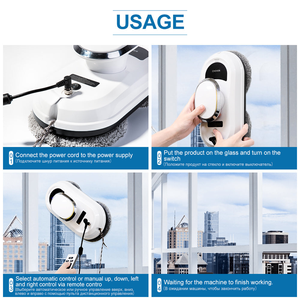 WipeTech | Kompakter Glasreiniger für Zuhause & Büro