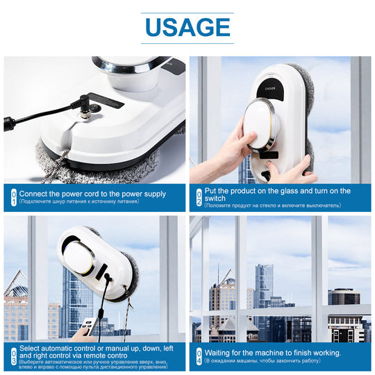 WipeTech | Kompakter Glasreiniger für Zuhause & Büro