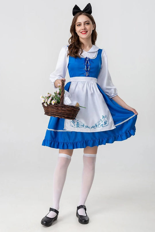 FestDress | Traditionelles Oktoberfest-Damenkostüm Blau B Decorique.de