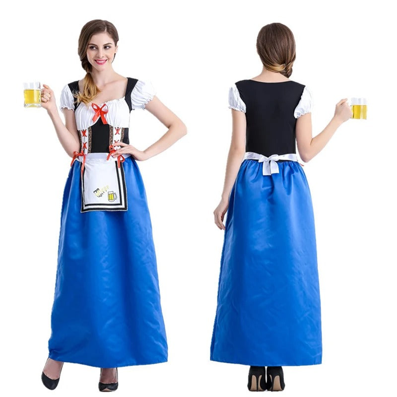 FestDress | Traditionelles Oktoberfest-Damenkostüm Blau Decorique.de