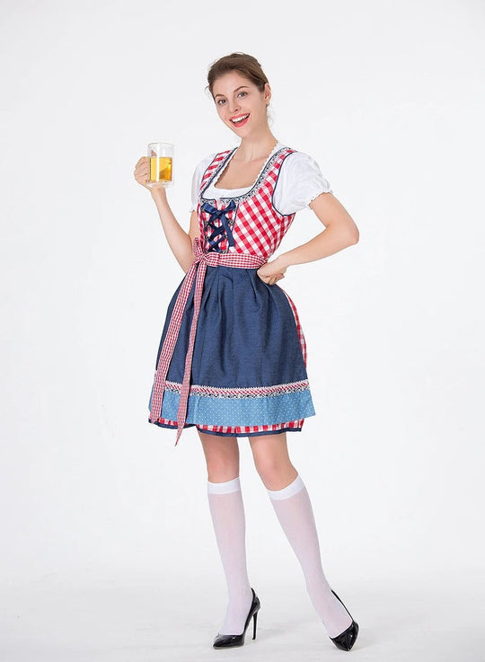 FestDress | Traditionelles Oktoberfest-Damenkostüm Rosa Decorique.de