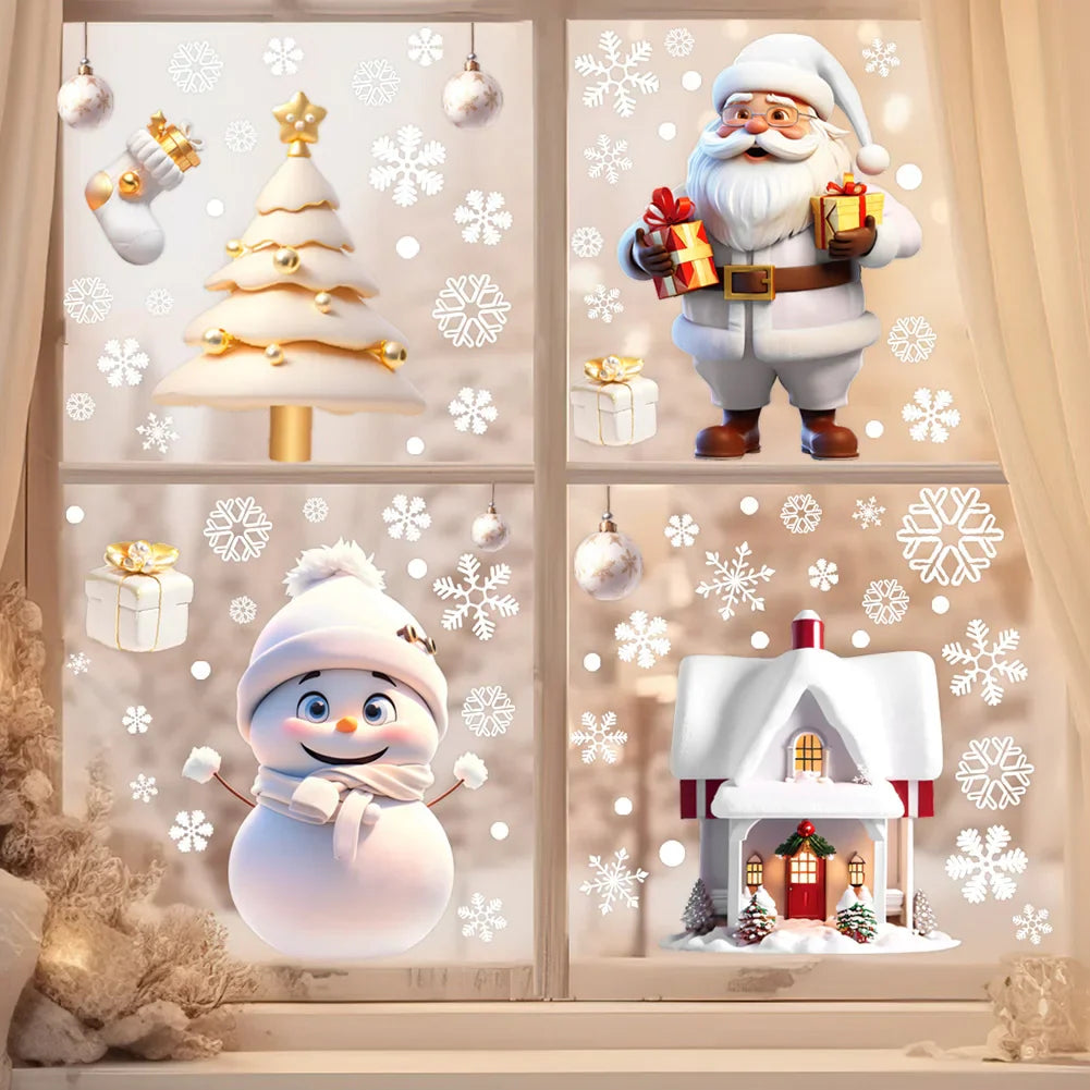 FestiveDecal | Elektrostatische Weihnachts-Fenstersticker Decorique.de