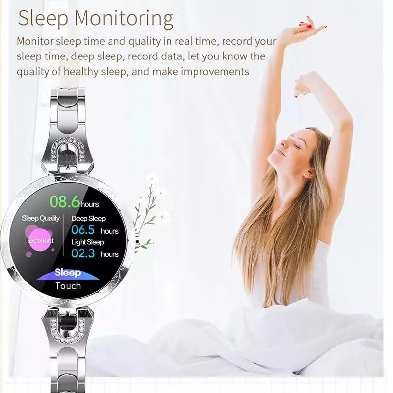 AquaFit | Wasserdichte Fitness Smartwatch