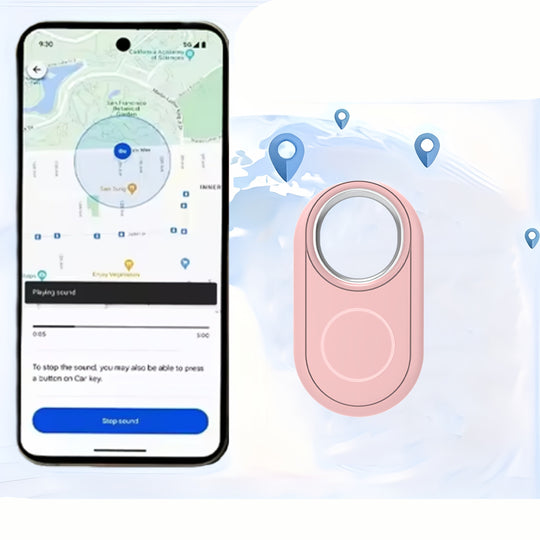 FindPro | Smart Bluetooth Tracker - Weltweite Anti-Verlust-Warnungen Rosa Decorique.de