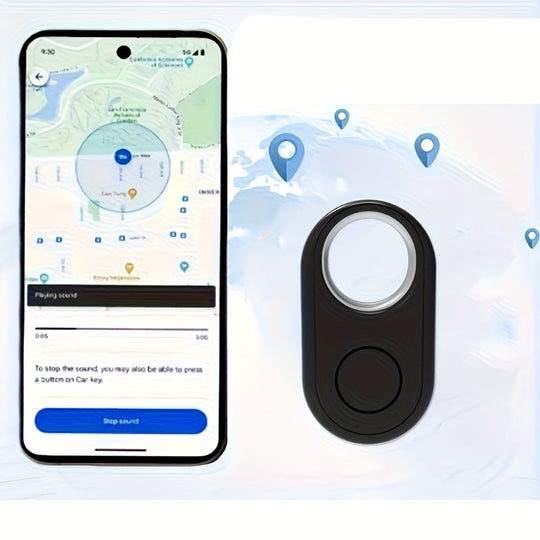 FindPro | Smart Bluetooth Tracker - Weltweite Anti-Verlust-Warnungen Schwarz Decorique.de