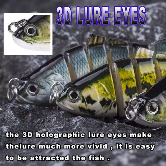 FishCraft | Beweglicher Köder für Hecht, Barsch & Forelle Decorique.de