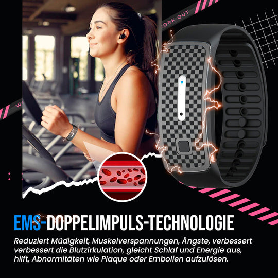 FitBand | Innovatives Ultraschall-Körperform Armband Decorique.de
