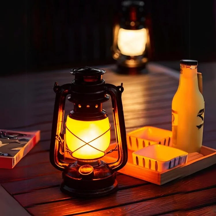 FlamaGlow | LED Campinglaterne – USB wiederaufladbar & einstellbare Helligkeit Decorique.de