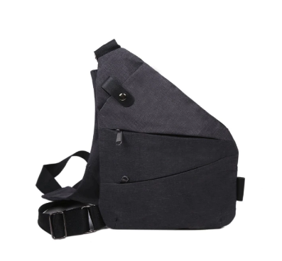 FlexiBag | Vielseitige Umhängetasche Schwarz Decorique.de