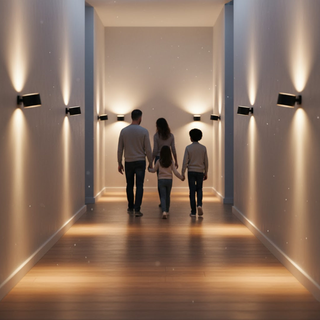 Flexilight | Kabellose wiederaufladbare 360°-Wandleuchte Decorique.de