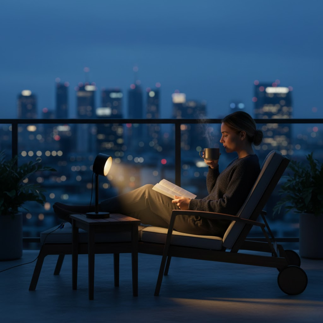 Flexilight | Kabellose wiederaufladbare 360°-Wandleuchte Decorique.de