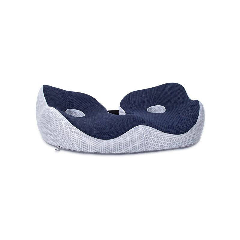 FlexiSeat | Verstellbares Ergonomisches Sitzkissen Marineblau Decorique.de