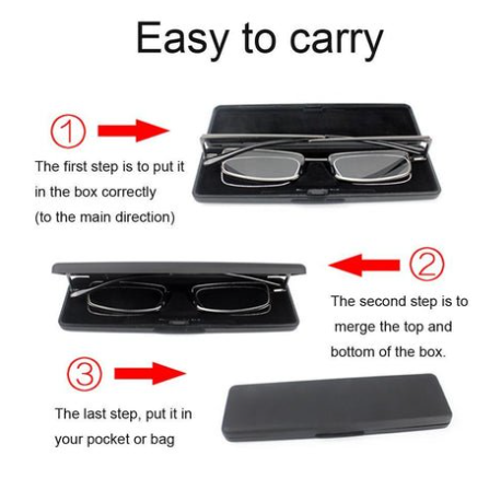 FlexiView | Kompakte Faltbare Lesebrille Decorique.de