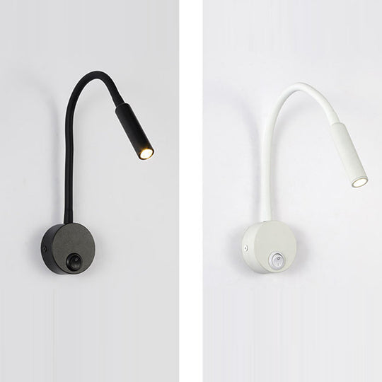 FlexoLume | Leselampe – Mit flexiblem Schlauch für verstellbare Beleuchtung Decorique.de