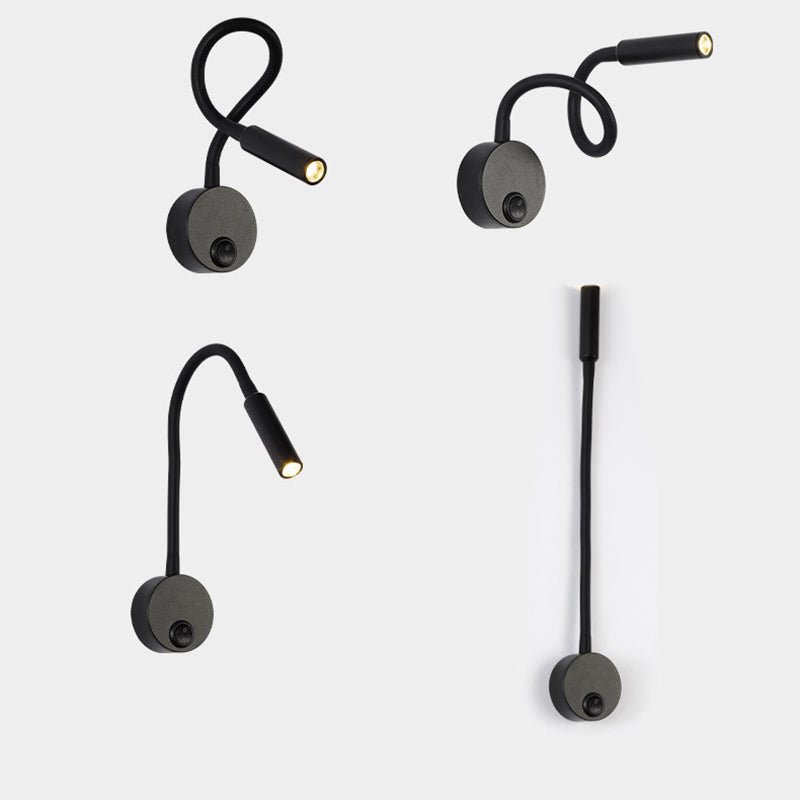 FlexoLume | Leselampe – Mit flexiblem Schlauch für verstellbare Beleuchtung Decorique.de