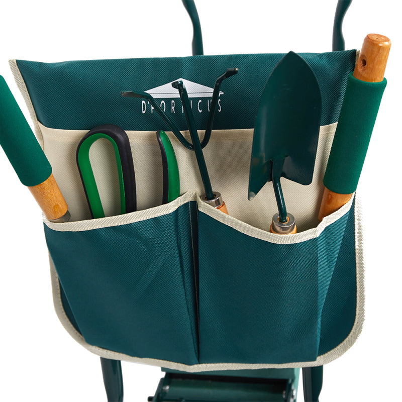 FloraSeat | Bequemer Gartenstuhl mit weichem Kniekissen Decorique.de