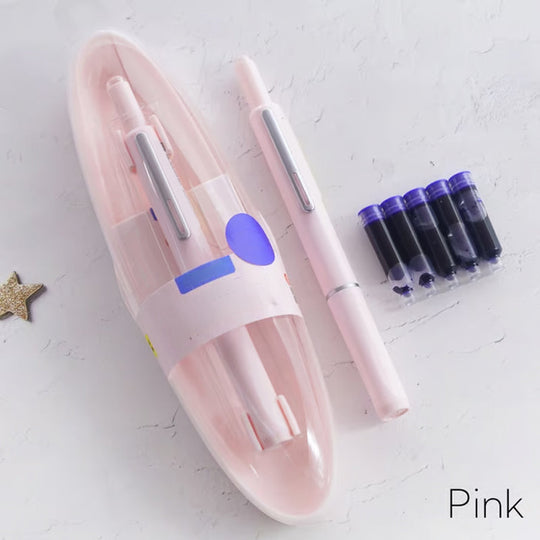 FlowWrite | Füllfederhalter – Einziehbar & Perfekt Ausbalanciert Rosa Decorique.de