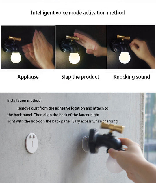 FluidLight | Wandlampe – USB-betrieben für einfache und energiesparende Beleuchtung Decorique.de