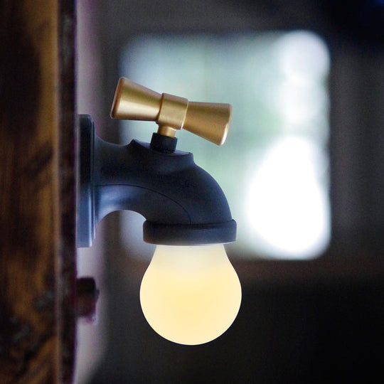FluidLight | Wandlampe – USB-betrieben für einfache und energiesparende Beleuchtung Schwarz Decorique.de