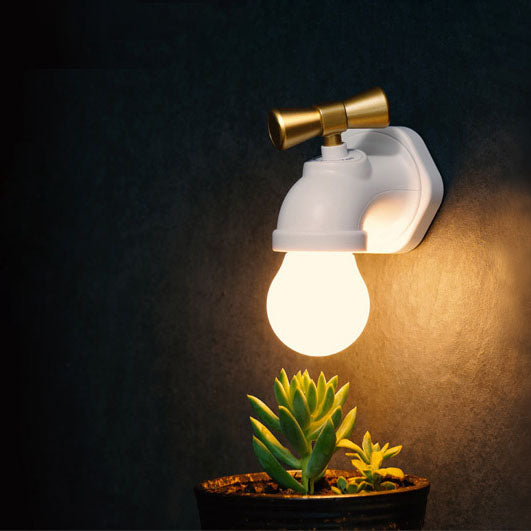 FluidLight | Wandlampe – USB-betrieben für einfache und energiesparende Beleuchtung Weiß Decorique.de