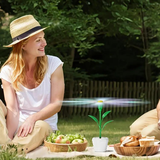 FlyShield | Kompakter Esstisch-Ventilator für fliegenfreie Mahlzeiten Decorique.de