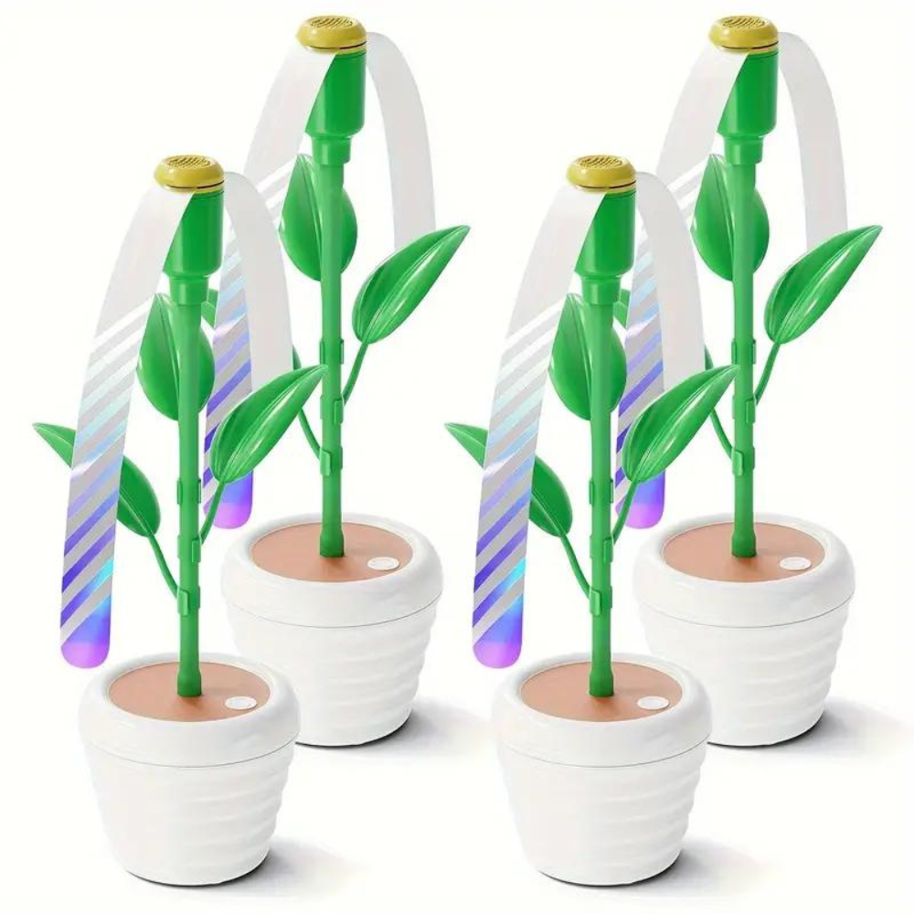 FlyShield | Kompakter Esstisch-Ventilator für fliegenfreie Mahlzeiten 4er-Pack Decorique.de