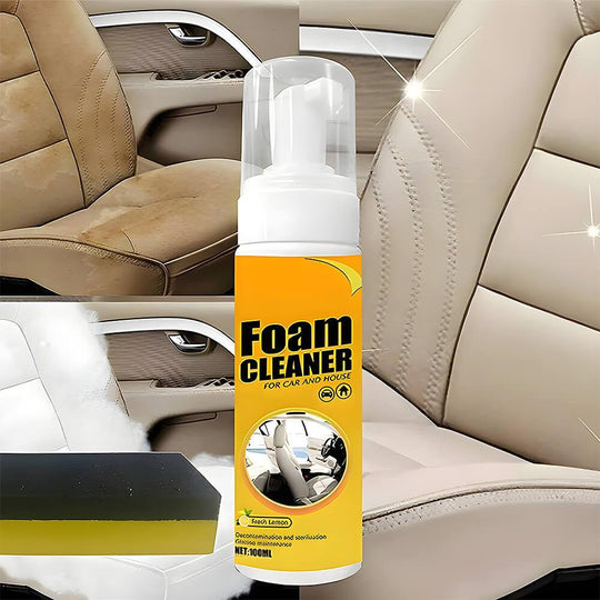 FoamCleaner | Kraftvoller Schaumreiniger mit Zitronenduft - 1+2 GRATIS Decorique.de