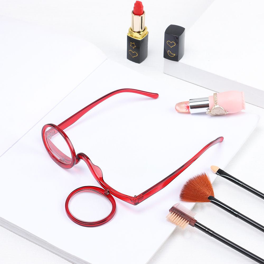 VisionGlam | Flip-Down Lesebrille für Perfektes Make-up