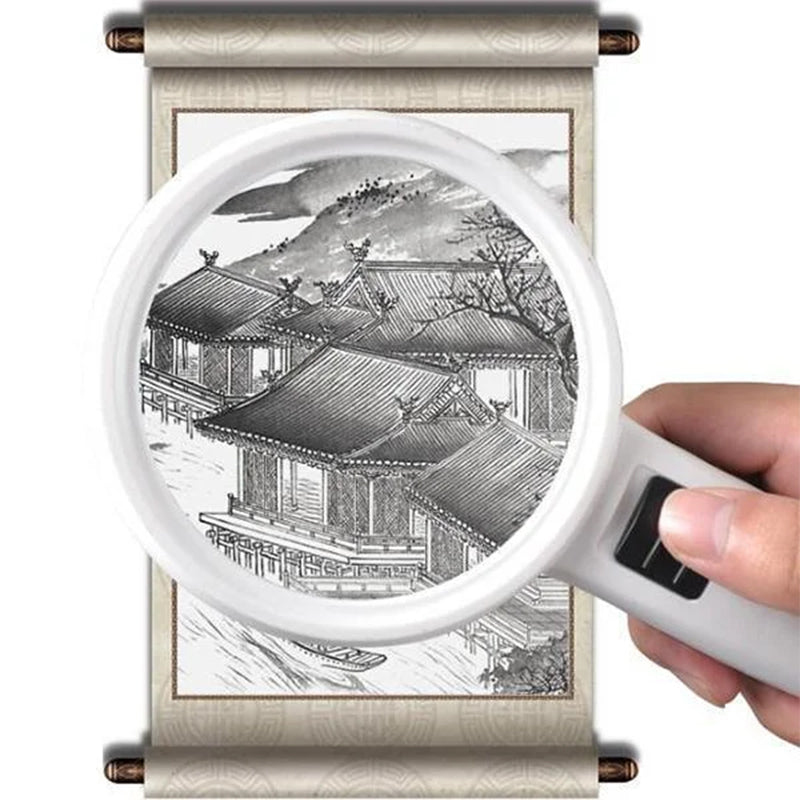 FocusLite | Hochleistungs-Lupe mit 5-Zoll Glaslinse Decorique.de