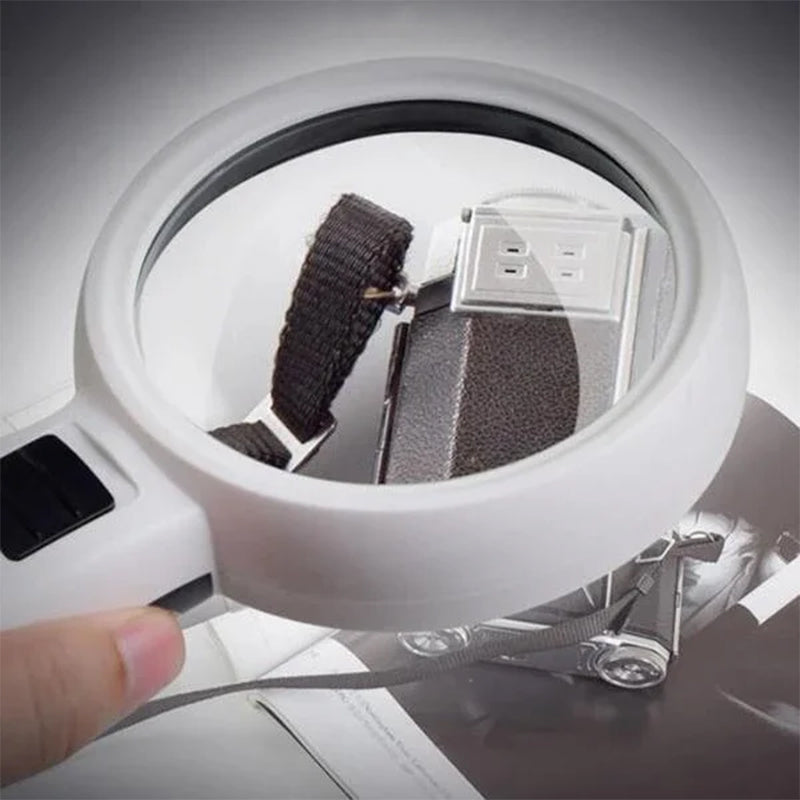 FocusLite | Hochleistungs-Lupe mit 5-Zoll Glaslinse Decorique.de