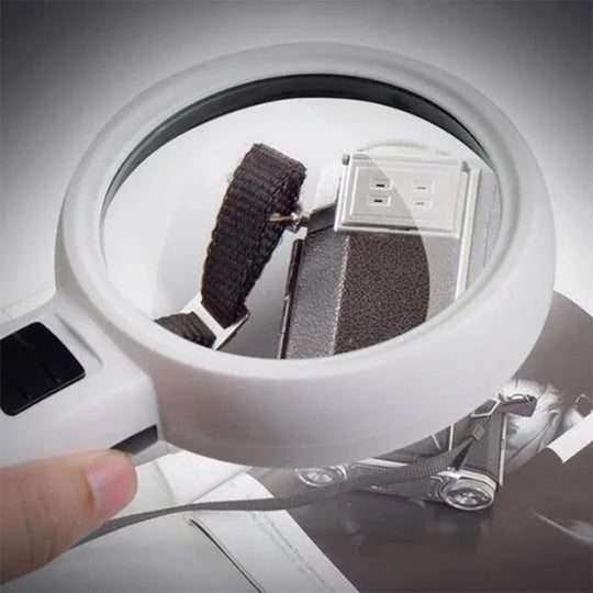 FocusLite | Hochleistungs-Lupe mit 5-Zoll Glaslinse Decorique.de