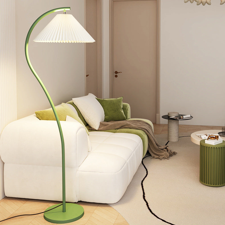 FoldaLamp | Minimalistische Stehlampe mit Stoffschirm Decorique.de