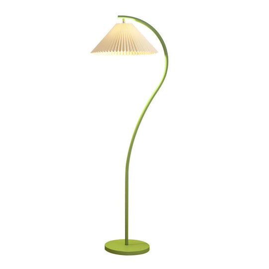 FoldaLamp | Minimalistische Stehlampe mit Stoffschirm Decorique.de