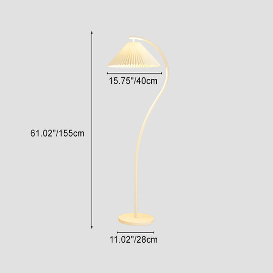 FoldaLamp | Minimalistische Stehlampe mit Stoffschirm Decorique.de