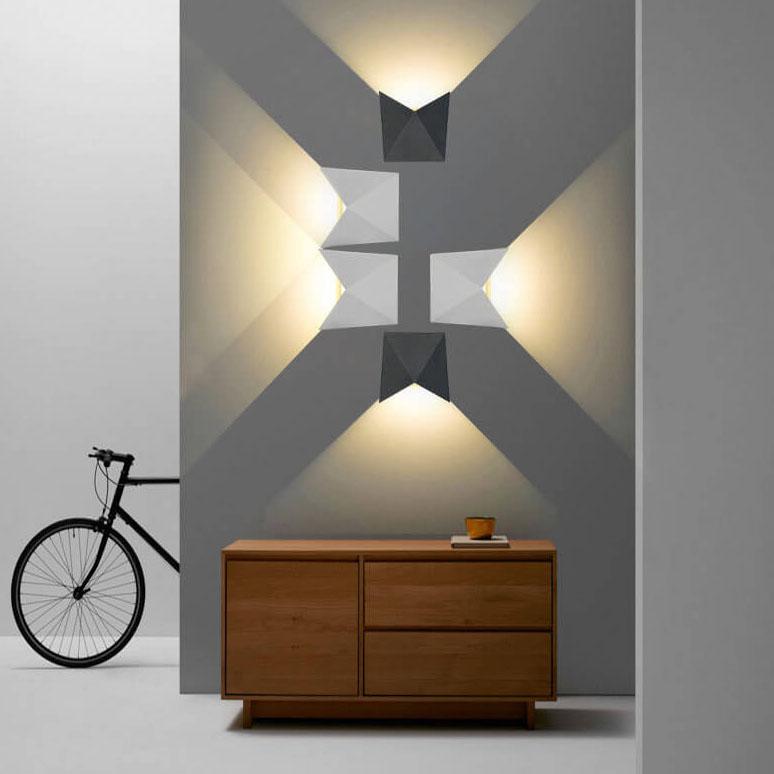 FoldLight | Stilvolle Origami LED-Wandleuchte Decorique.de